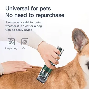 Dog Hair Clippers Kit With LED Display and Low Noise