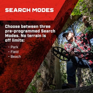 MINELAB X-Terra PRO Waterproof Metal Detector 3 Modes