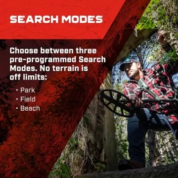 MINELAB X-Terra PRO Waterproof Metal Detector 3 Modes