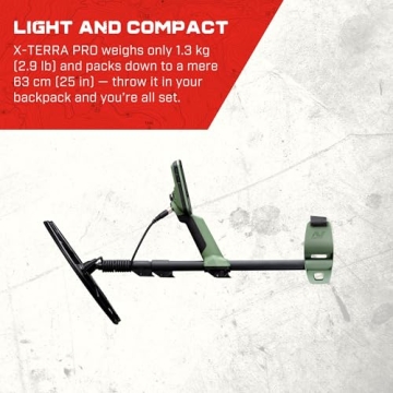 MINELAB X-Terra PRO Waterproof Metal Detector 3 Modes