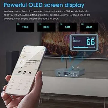 Douk Audio HiFi Tube Bluetooth Preamp Receiver Balanced XLR/RCA Pre-Amplifier Headphone Amp (H8)