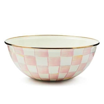 Mackenzie-Childs Enamel Everyday Bowl - Decorative Serving Bowl for All Occasions