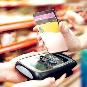 SHANSHUI Strong Adhesive Cell Phone Wallet for All Smartphones