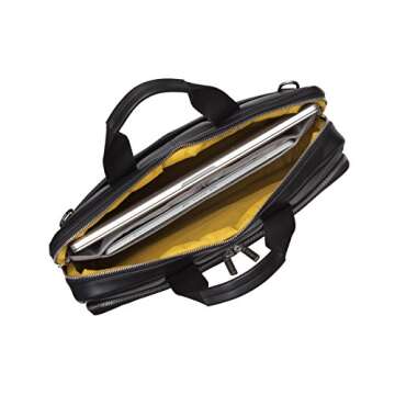 Knomo Brompton Classic Newbury Full Leather Briefcase