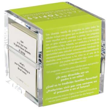 TableTopics - Familia En Español Card Game for Bilingual Fun