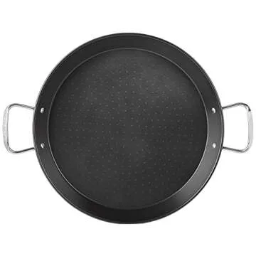 Cuisinart ASP-38CR 15-Inch Paella Pan With Lid, Red