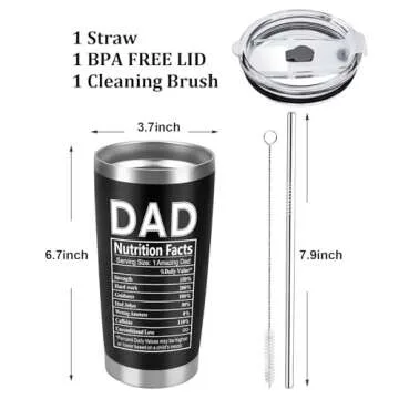Durable Stainless Steel Tumbler for Father's Day Gifts