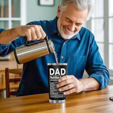 Durable Stainless Steel Tumbler for Father's Day Gifts