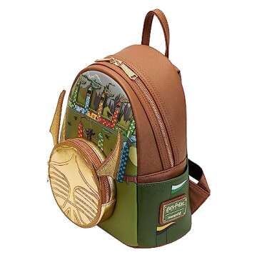 Harry Potter Golden Snitch Mini Backpack by Loungefly Standard