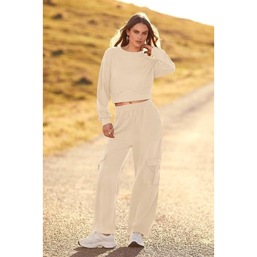 PRETTYGARDEN Womens 2 Piece Sweatsuit for Style and Comfort