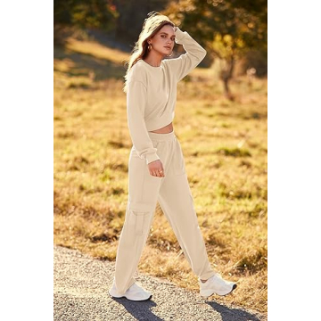 PRETTYGARDEN Womens 2 Piece Sweatsuit for Style and Comfort