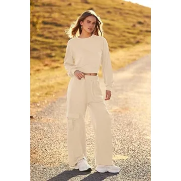 PRETTYGARDEN Womens 2 Piece Sweatsuit for Style and Comfort