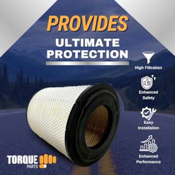 Air Filter Freightliner Century Columbia Coronado replaces RS3518 46556 4 pcs