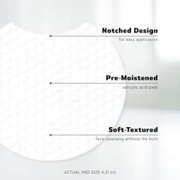 Stridex Medicated Acne Pads, Sensitive, 55 Count – Facial Cleansing Wipes, Alcohol Free Face Treatment, For Mild to Moderate, Smooth Application