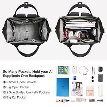 LOVEVOOK Mini Backpack Purse for Women Small Backpack Bag for Teen Girls, Cute Fashion Daypack with USB Charging Port