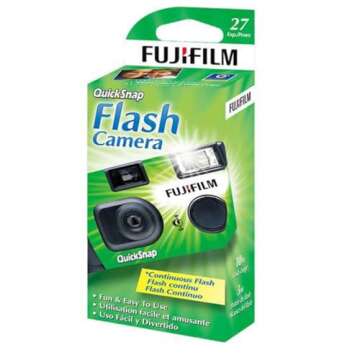 Fujifilm QuickSnap Flash 400 One Time Use 35mm Camera with Flash, 27 Exposures, 6-Pack