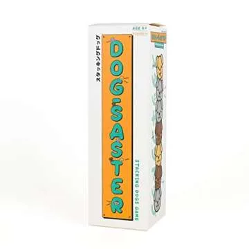 Gift Republic Dogsaster Stacking Game - Family Fun for All Ages