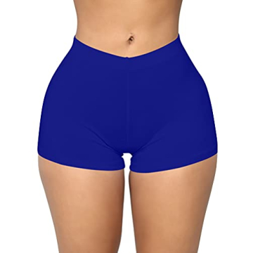 BORIFLORS Sexy Workout Gym Booty Shorts for Women