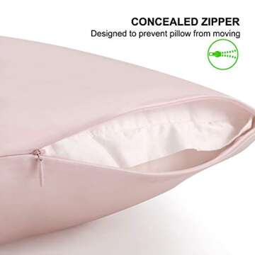 ALASKA BEAR Mulberry Silk Pillowcase for Healthy Hair and Skin