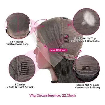 Amanda Body Wave Lace Front Wig - 150% Density Human Hair