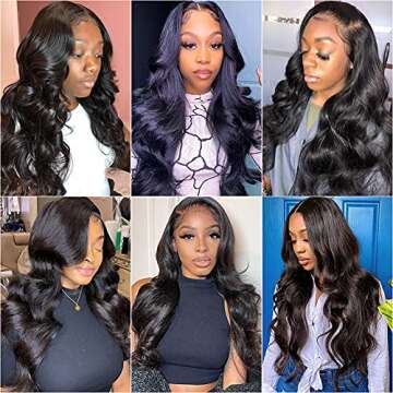 Amanda Body Wave Lace Front Wig - 150% Density Human Hair
