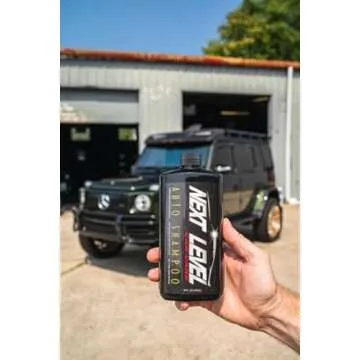 Next Level Car Care Auto Shampoo High End Car Wash Soap | Highly Concentrated | Super Slick Formula | PH Neutral | Cleans Clear Coat | Beautiful Shine | Reduces Water Spotting (16 Fl Oz (Pack of 1)