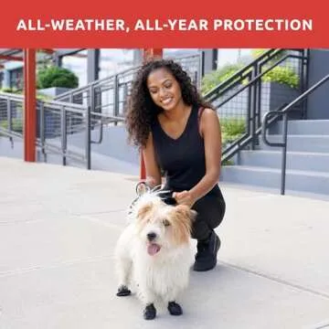 PawZ Rubber Dog Boots - Durable and Waterproof for Small Dogs