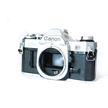 Vintage Canon AE-1 35mm SLR Camera with 50mm Lens