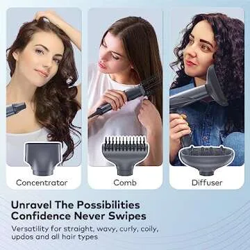 High-Speed Ionic Hair Dryer for Frizz-Free Styling
