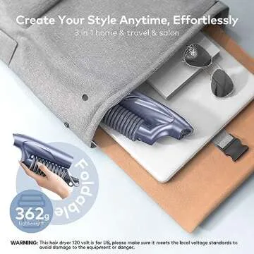 High-Speed Ionic Hair Dryer for Frizz-Free Styling