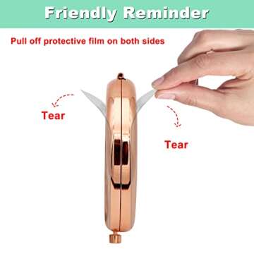 Lash Tech Gifts for Women Makeup Artist Gifts Funny Gifts Compact Makeup Mirror for Lash Girl Lash Artist Gift Esthetician Gifts Beautician Gift Folding Makeup Mirror Graduation Birthday Gifts