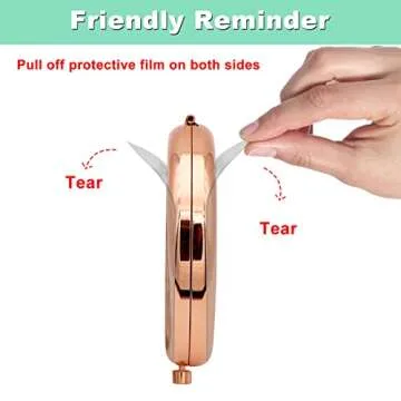 Lash Tech Gifts for Women Makeup Artist Gifts Funny Gifts Compact Makeup Mirror for Lash Girl Lash Artist Gift Esthetician Gifts Beautician Gift Folding Makeup Mirror Graduation Birthday Gifts