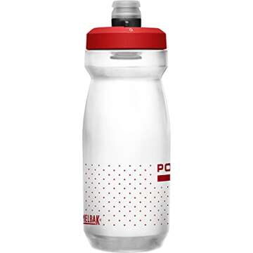 CamelBak Podium 21oz Bike Water Bottle in Fiery Red