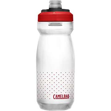CamelBak Podium 21oz Bike Water Bottle in Fiery Red