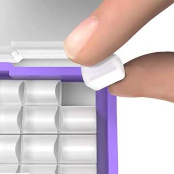 GUM Orthodontic Wax for Braces and Dental Devices - Soothing Dental Wax with Vitamin E and Aloe Vera - Clear Color - Unflavored (Pack of 1)