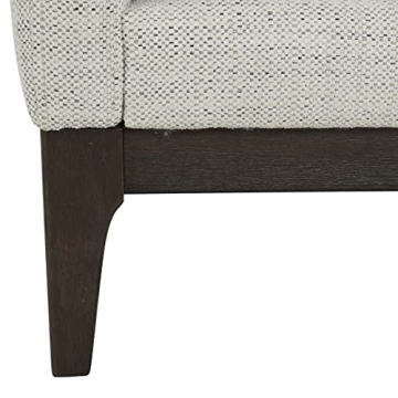 Stylish Rivet Contemporary Apartment Sofa - Ivory Comfort