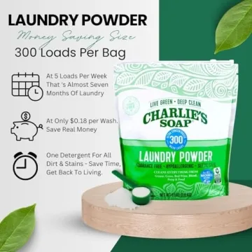 Charlie's Soap Hypoallergenic Detergent - Eco-Friendly Cleaning