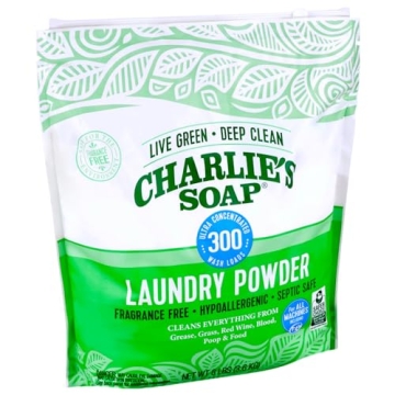 Charlie's Soap Hypoallergenic Detergent - Eco-Friendly Cleaning