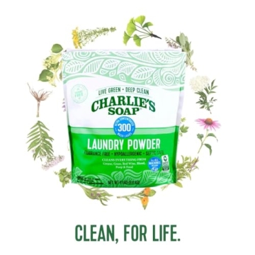 Charlie's Soap Hypoallergenic Detergent - Eco-Friendly Cleaning
