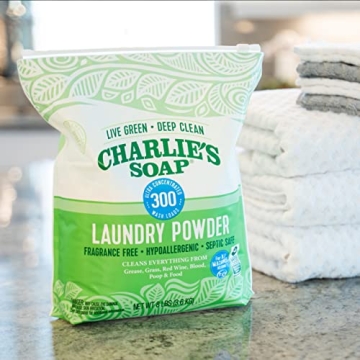 Charlie's Soap Hypoallergenic Detergent - Eco-Friendly Cleaning