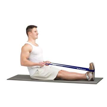 Panathletic Resistance Bands, Set of 5 Bands – 5 Different Resistance Levels, Exercise Guide, eBook, Carry Bag – 5X Booty Loop Band for Butt and Legs Women - Fitness Stretch Band for Workout Men