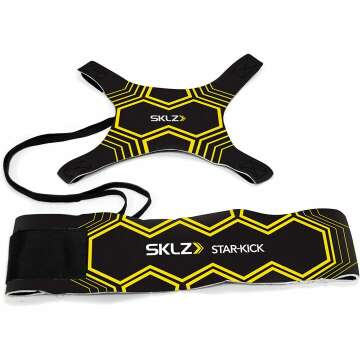 Hands-Free Soccer Trainer Adjustable for All Ball Sizes