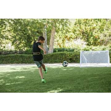 Hands-Free Soccer Trainer Adjustable for All Ball Sizes