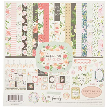 Carta Bella Botanical Garden Collection Kit - Quality Craft Cardstock