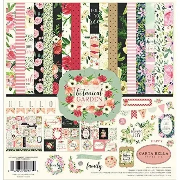 Carta Bella Botanical Garden Collection Kit - Quality Craft Cardstock