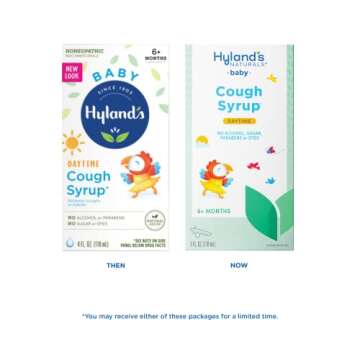 Hyland's Baby, Cough Syrup, Daytime, Infant and Baby Cold Medicine, Natural Relief of Coughs Due to ...