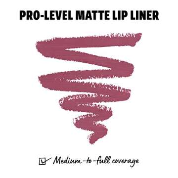 NYX PROFESSIONAL MAKEUP Suede Matte Lip Liner, Vegan Formula - Montreal (Mauvey Pink)