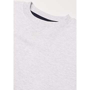 Champion Men's Cotton Max Crew, Silver/Gray, Large