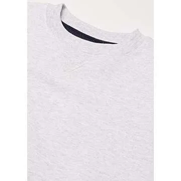 Champion Men's Cotton Max Crew, Silver/Gray, Large