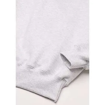 Champion Men's Cotton Max Crew, Silver/Gray, Large